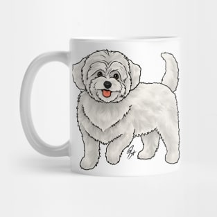 Dog - Maltipoo - White Mug